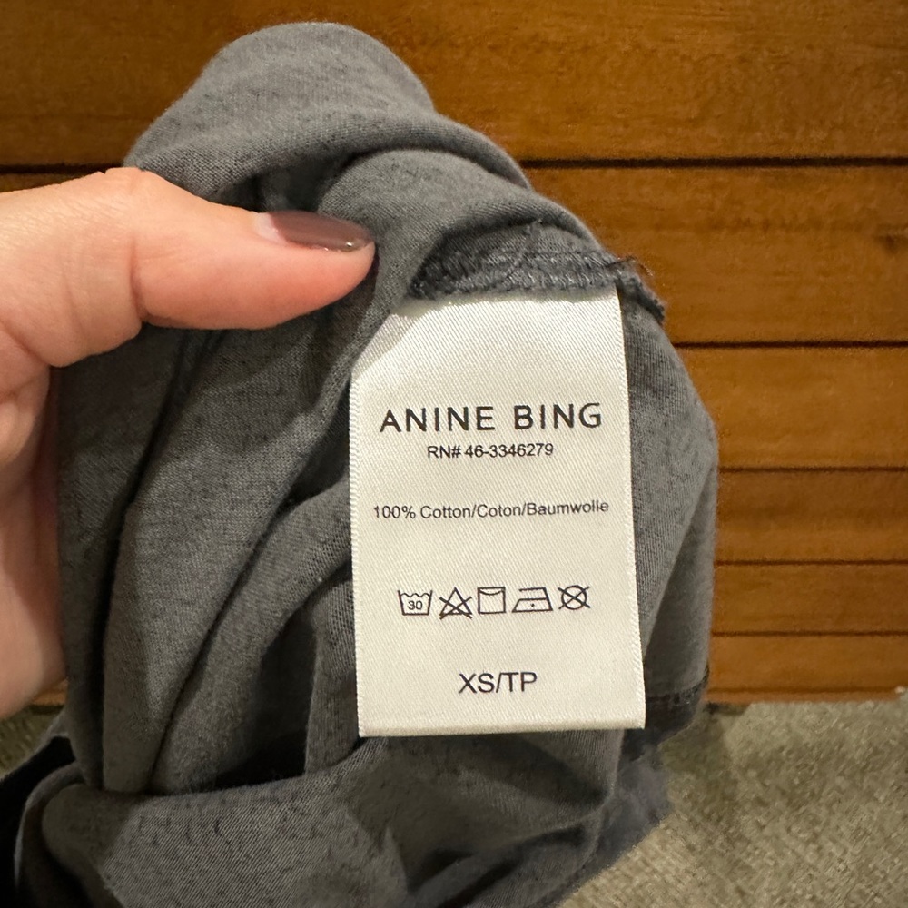 Anine Bing Python Print Tee Xs - image 4